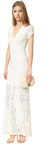 Thumbnail for your product : Nightcap x Carisa Rene Victorian Lace Cap Sleeve Dress