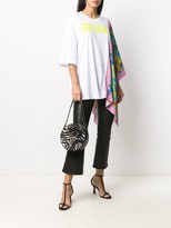 Thumbnail for your product : Versace Jeans Couture hybrid scarf T-shirt