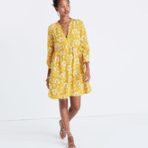 Thumbnail for your product : Madewell Silk Lace-Up Dress in Assam Floral