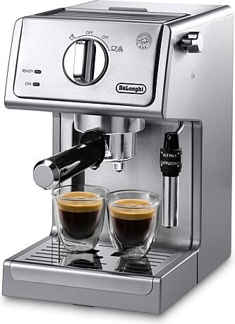 De'Longhi 15-Bar Pump Espresso and Cappuccino Machine Stainless Steel