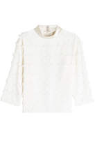 Marc Jacobs Fringed Top with Silk 