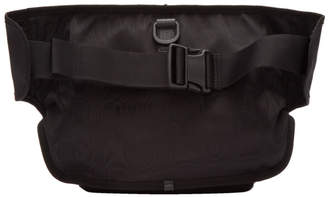 Gucci Black Tenebre Logo Patch Belt Bag
