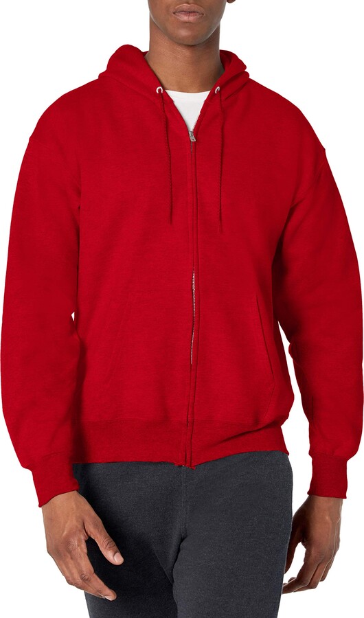 red hanes hoodie