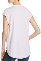 Thumbnail for your product : Eileen Fisher Striped Quarter-Placket Top