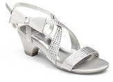Thumbnail for your product : Stuart Weitzman Girl's Rhinestone Satin Sandals
