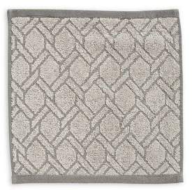 Hotel Collection Two-Tone Cotton Washcloth