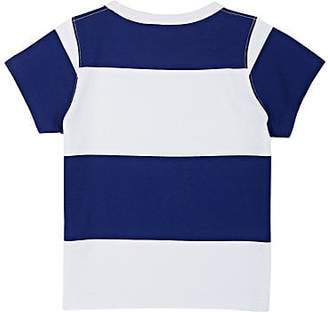 Acne Studios Kids' Striped Cotton Jersey T-Shirt - Blue