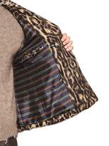 Thumbnail for your product : Etro Double Breasted Faux Leopard Fur Jacket