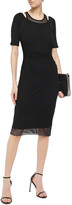 Thumbnail for your product : Bailey 44 Layered Mesh And Jersey Dress