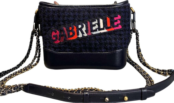 Chanel Gabrielle tweed crossbody bag - ShopStyle