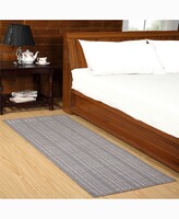Thumbnail for your product : Home Weavers Woolen Silk Rib 24" x 72" Accent Rug Bedding