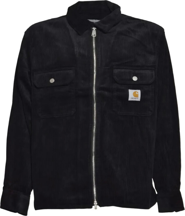 Carhartt Work In Progress Reynold corduroy zip-fastening shirt