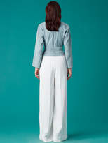 Thumbnail for your product : Diane von Furstenberg Short Suede Belted Jacket