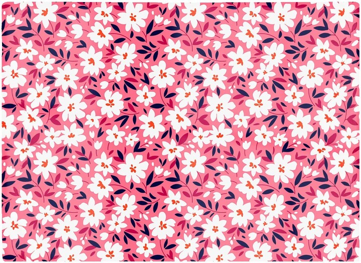 Warren Reed - Designer Small Cute White Flower Pattern Glass Chopping Board - ShopStyle