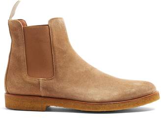 Common Projects Suede chelsea boots