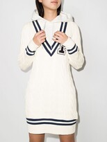 Thumbnail for your product : Polo Ralph Lauren Cable-Knit Hooded Jumper Dress