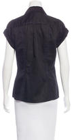 Thumbnail for your product : Diane von Furstenberg Abban Button-Up Top