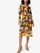 Thumbnail for your product : Fendi Floral-Print Maxi Dress