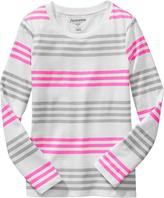 Thumbnail for your product : Old Navy Girls Patterned Crew-Neck Tees