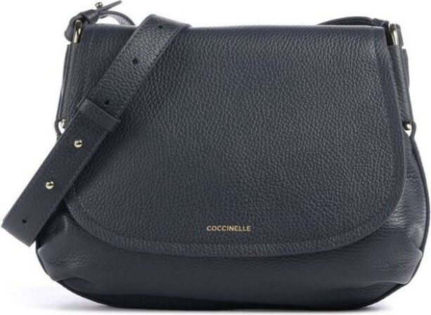 Coccinelle Logo Printed Shoulder Bag
