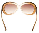 Thumbnail for your product : Linda Farrow Oversize Tinted Sunglasses