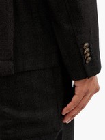Thumbnail for your product : Barena Doria Double-breasted Wool-blend Blazer - Dark Grey