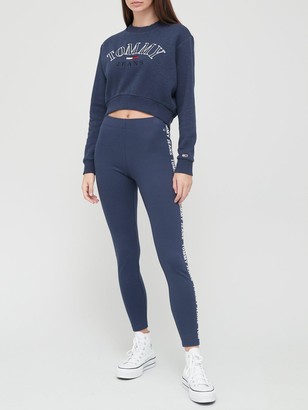 Tommy Jeans Skinny Fit Taped Legging Navy