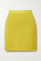 Thumbnail for your product : Bottega Veneta Wool And Cashmere-blend Mini Skirt - Yellow - x small