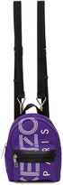 Thumbnail for your product : Kenzo Purple Mini Logo Backpack