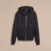 Thumbnail for your product : Burberry Pallas Helmet Cotton Blend Jersey Hooded Top , Size: XL, Black