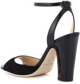 Thumbnail for your product : Jimmy Choo Miranda 100 suede sandals