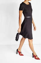 Thumbnail for your product : HUGO Textured Dress with Leather Belt