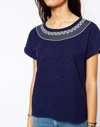 Lee Jeans Emma T-Shirt With Printed Neck