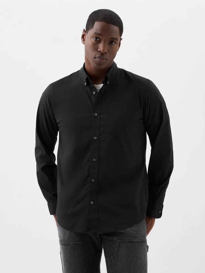 Gap Factory Stretch Poplin Shirt in Standard Fit