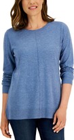 Thumbnail for your product : Karen Scott Women's Seam Front Crewneck Top, Created for Macy's