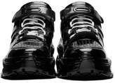 Thumbnail for your product : Maison Margiela Black Coated Retro Fit Sneakers