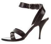 Thumbnail for your product : Balenciaga Leather Ankle Strap Sandals