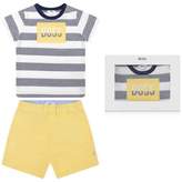Thumbnail for your product : BOSS KidsBaby Boys Striped Top & Shorts Set