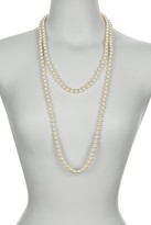 Thumbnail for your product : Nordstrom Rack Faux Pearl Long Necklace