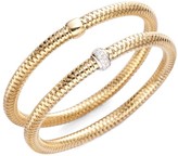Thumbnail for your product : Roberto Coin Primavera 18K Yellow Gold Woven Bracelet