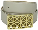 Thumbnail for your product : Vince Camuto Women's Leather Waist Belt with Gold Metal Buckle