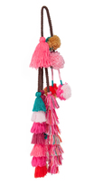 Thumbnail for your product : MISA Sayeh Pom Pom Bag Charm