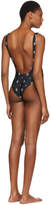 Thumbnail for your product : Marcelo Burlon County of Milan Black and White All Over Cross Swimsuit