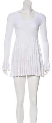 Alaia Long Sleeve Knit Dress