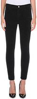 Thumbnail for your product : J Brand Alana cropped skinny high-rise corduroy jeans