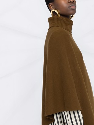 Chloé Knitted Cashmere Poncho