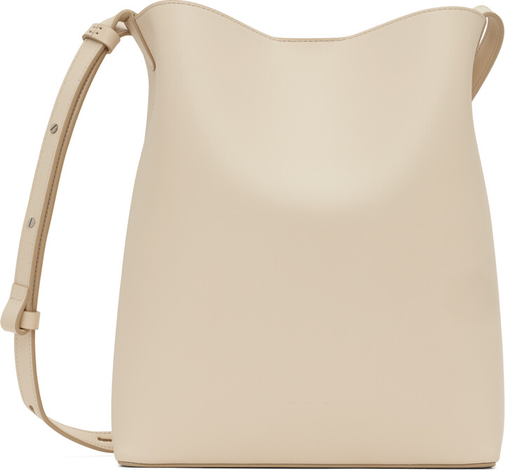 Aesther Ekme Sac Midi Shoulder Bag in White - ShopStyle