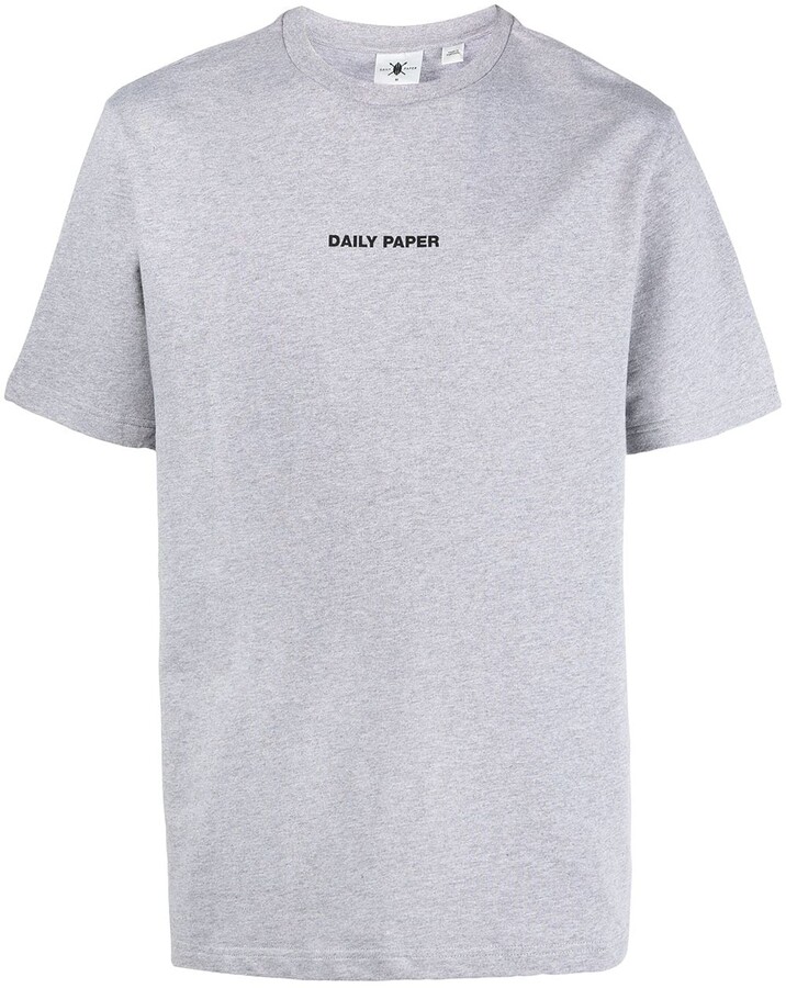Daily Paper logo print T-shirt - ShopStyle