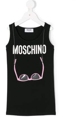 Moschino Kids logo print T-shirt
