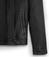 Thumbnail for your product : AllSaints Lark Leather Jacket | Size XS | Black